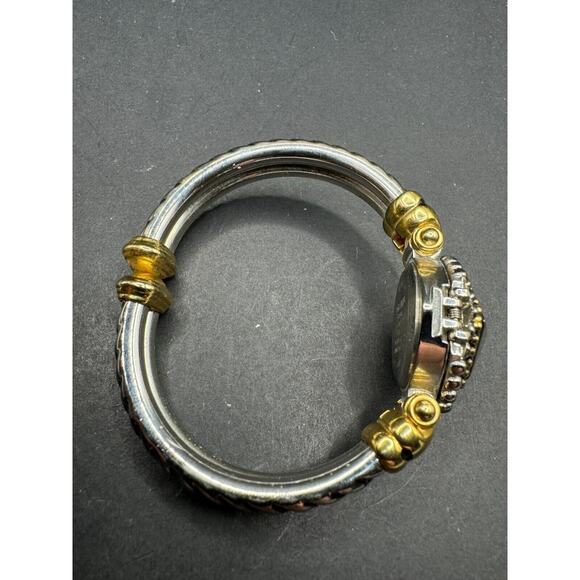 Vintage Gruen Ladies\' Secret Two Tone Bracelet Bangle Watch Japan Movt GR99691 main image 9